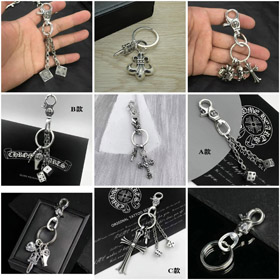 Chrome Hearts Chain Keychain-4722